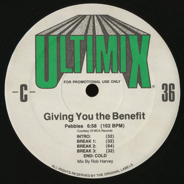 Various - Ultimix 36 *RECORD 2 ONLY* | Very Good Plus (VG+) Excellent (EX) - HOUSE / USED *VERY GOOD+*