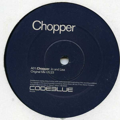 Chopper - Jo And Lisa | Very Good (VG) Very Good (VG) - HOUSE / USED *VERY GOOD*