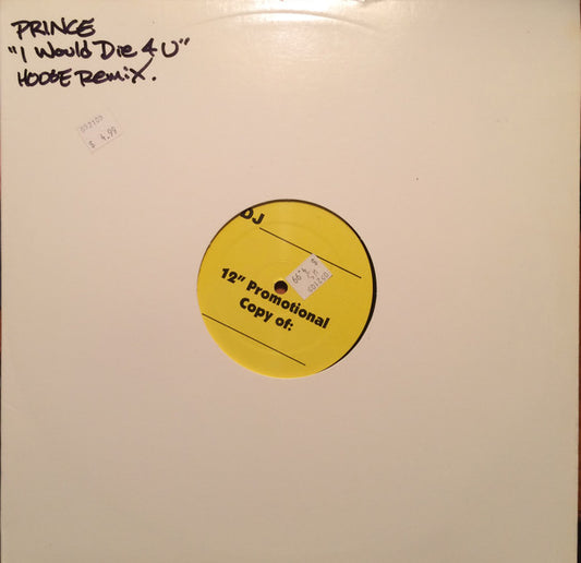 I Begin To Wonder / I Would Die 4 U | Very Good (VG) Generic