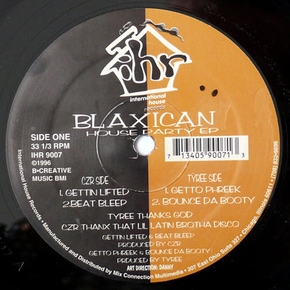 House Party EP (VINYL) | Very Good (VG) Generic - HOUSE / USED *VERY GOOD*