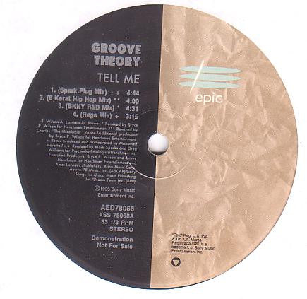 Tell Me (VINYL) | Very Good (VG) Generic - HOUSE / USED *VERY GOOD*