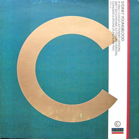 Sydney Youngblood - If Only I Could / Ain't No Sunshine / Congratulations | Very Good (VG) Good Plus (G+) - HOUSE / USED *VEY GOOD*
