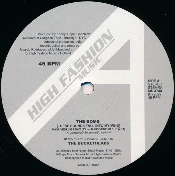 The Bomb! (These Sounds Fall Into My Mind) (Massivedrum Remix) | Mint (M) Mint (M) - HOUSE