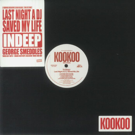 Last Night a D.J. Saved My Life (Smeddles More Ass Mix) | Mint (M) Mint (M)
