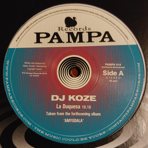 DJ Koze - La Duquesa / Burn With Me | Mint (M) Mint (M) - DEEP HOUSE *NEW*