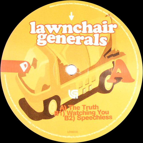 LawnChair Generals - The Truth EP (VINYL 12") | USED Very Good (VG) Generic HOUSE