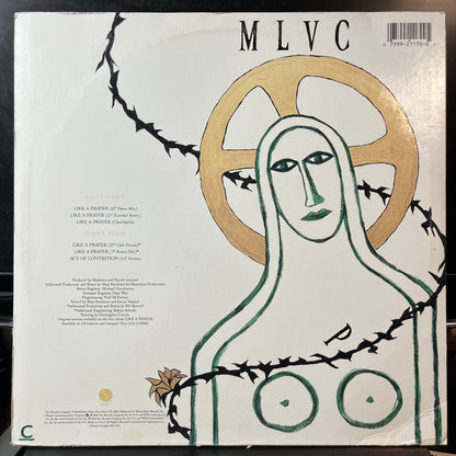 Madonna - Like A Prayer (VINYL 12") | USED Near Mint- (NM-) Excellent (EX) HOUSE