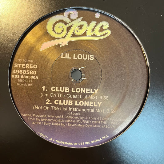 Club Lonely | Mint (M) Generic - HOUSE *NEW/UNOFFICIAL*