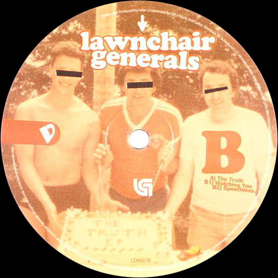 LawnChair Generals - The Truth EP (VINYL 12") | USED Very Good (VG) Generic HOUSE