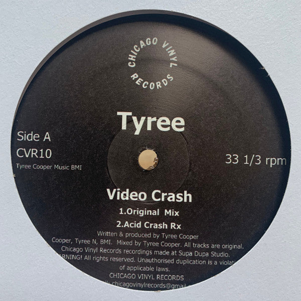 Tyree Cooper - Video Crash | Mint (M) Generic - HOUSE