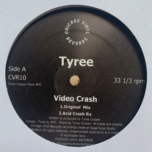 Tyree Cooper - Video Crash | Mint (M) Generic - HOUSE
