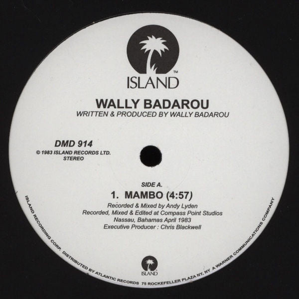Wally Badarou Mambo 12" Mint (M) Generic
