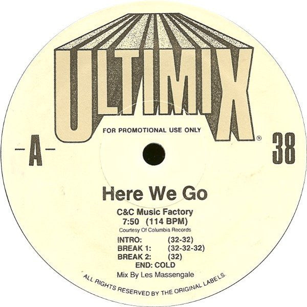 Various - Ultimix 38 (RECORD 2 ONLY / VINYL 12") | USED Near Mint (NM or M-) Near Mint (NM or M-) HOUSE