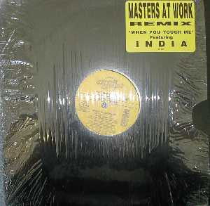 Masters At Work Featuring India - When You Touch Me (Remix)(VINYL 12") | USED Very Good Plus Plus (VG++) Excellent (EX) HOUSE