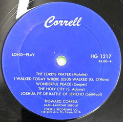 Howard Correll Sacred Solos Correll, Correll LP Very Good Plus (VG+) Very Good Plus (VG+)