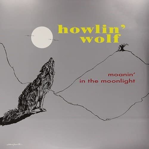 Howlin' Wolf Moanin' In The Moonlight (Opaque Grey Vinyl) LP Excellent (EX) Mint (M)