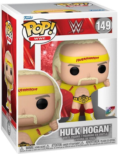 Funko POP! WWE: Hulkamania Hulk Hogan with Belt (Vinyl Figure, Collectible) |