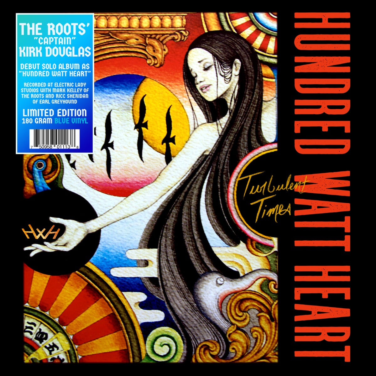 Turbulent Times (BLUE VINYL) | Mint (M) Mint (M) - ROCK *SEALED/COLOR*