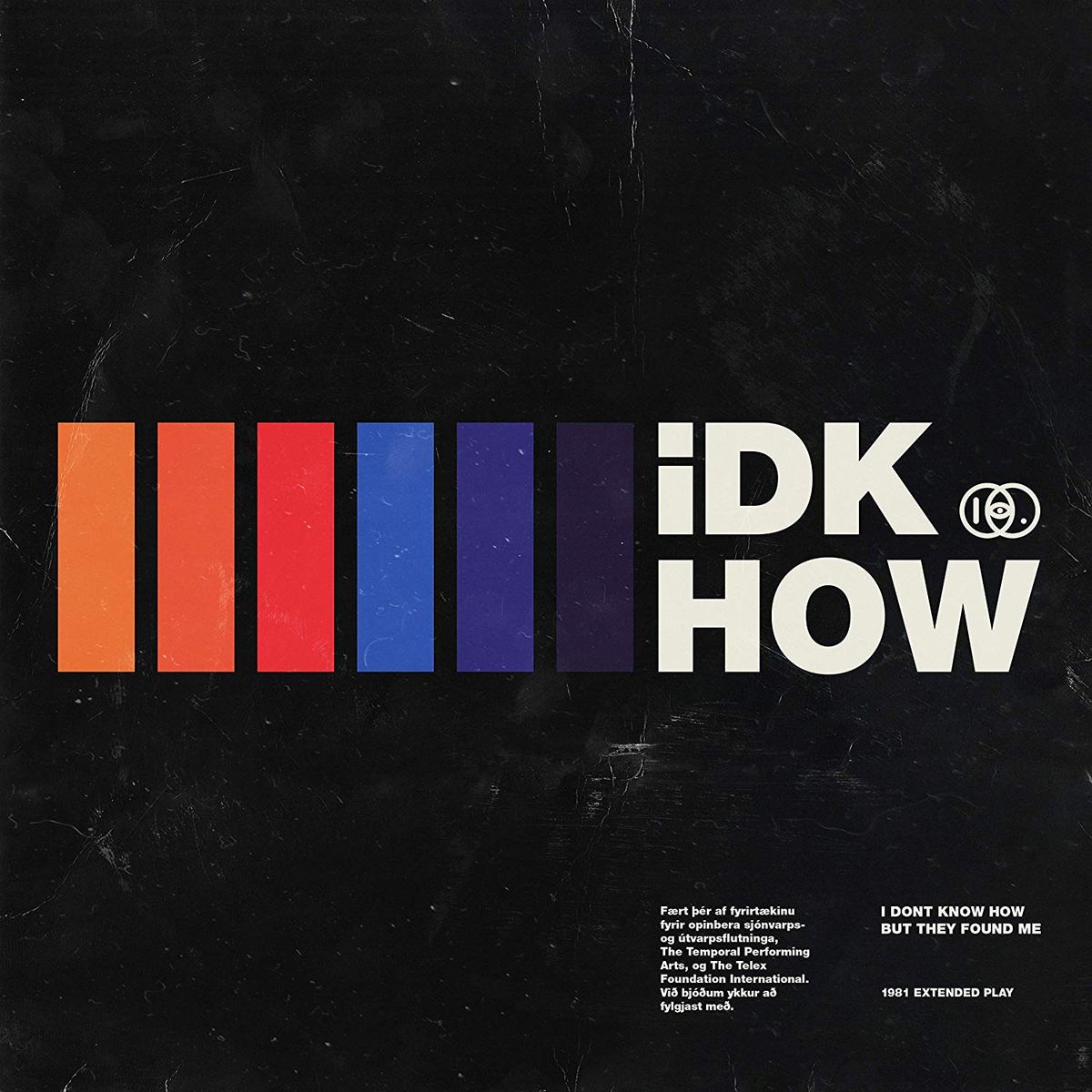 I DONT KNOW HOW BUT THEY FOUND ME - 1981 Extended Play [CD] |