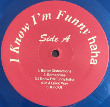 I Know I'm Funny Haha (OPAQUE BLUE VINYL) | Mint (M) Mint (M)