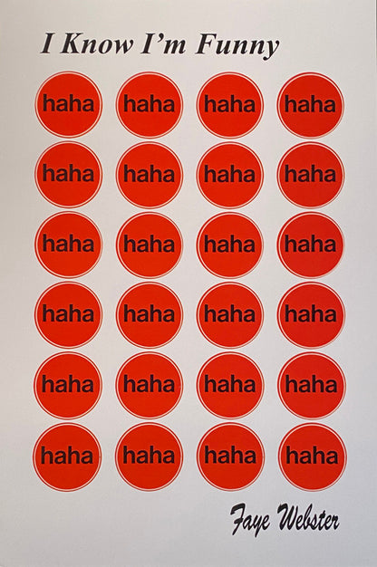I Know I'm Funny Haha (OPAQUE BLUE VINYL) | Mint (M) Mint (M)