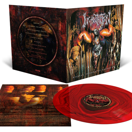 Mortal Throne Of Nazarene ("Crushed Ripple" Blood Red Colored Vinyl) |