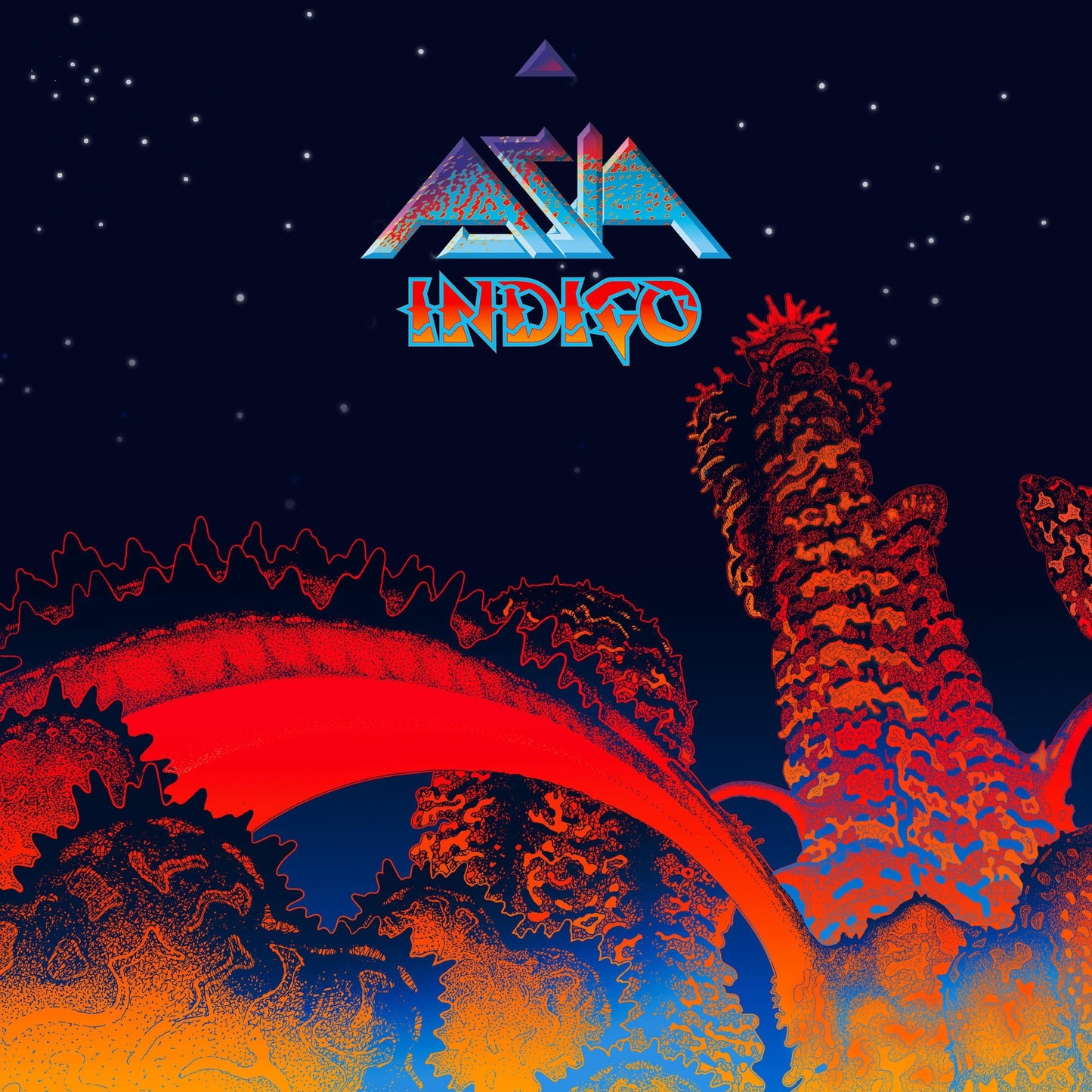 Asia - Indigo (Indie Exclusive) [Orange/Blue Splatter] [2LP] |