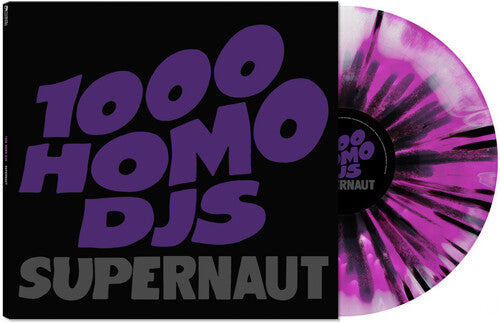 1000 Homo DJs - (PRESALE 5/15/26) Supernaut (MAGENTA BLACK WHITE SPLATTER VINYL) | Mint (M) Mint (M) - INDUSTRIAL *NEW/COLOR*