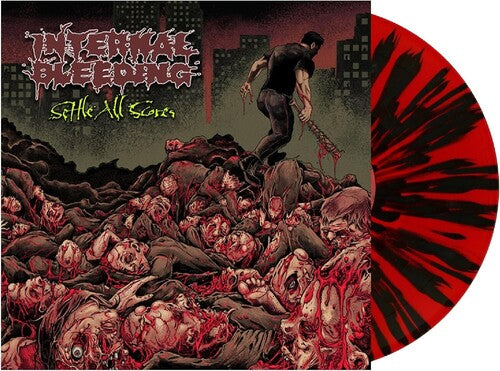 Internal Bleeding - Settle All Scores [Red W/ Black Splatter Vinyl] |