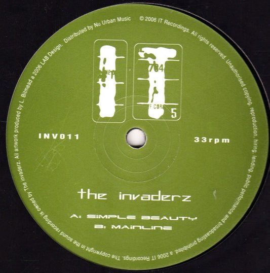 Simple Beauty / Mainline | Near Mint (NM) Generic - DRUM & BASS / USED *NEAR MINT*