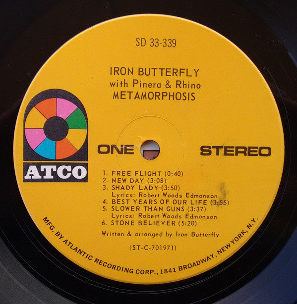 Metamorphosis | Very Good (VG) Very Good Plus (VG+) - ROCK / USED *VERY GOOD*
