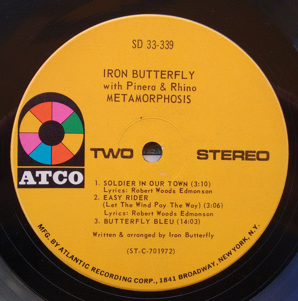 Metamorphosis | Very Good (VG) Very Good Plus (VG+) - ROCK / USED *VERY GOOD*