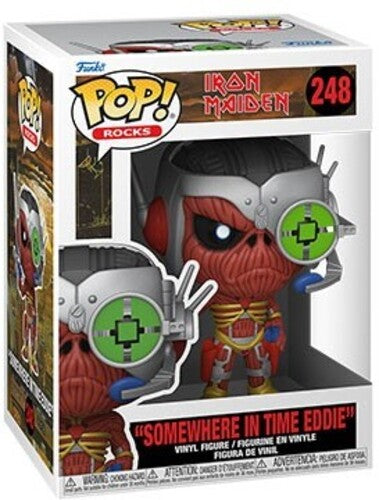 FUNKO POP! ROCKS: Iron Maiden- Eddie- Somewhere in Time (Styles May Vary) (Vinyl Figure) |