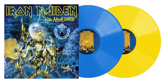 Live After Death: 40th Anniversary Edition (Limited Collector's Edition, Blue & Yellow Colored Vinyl) (2 Lp's) | - METAL *NEW/COLOR*