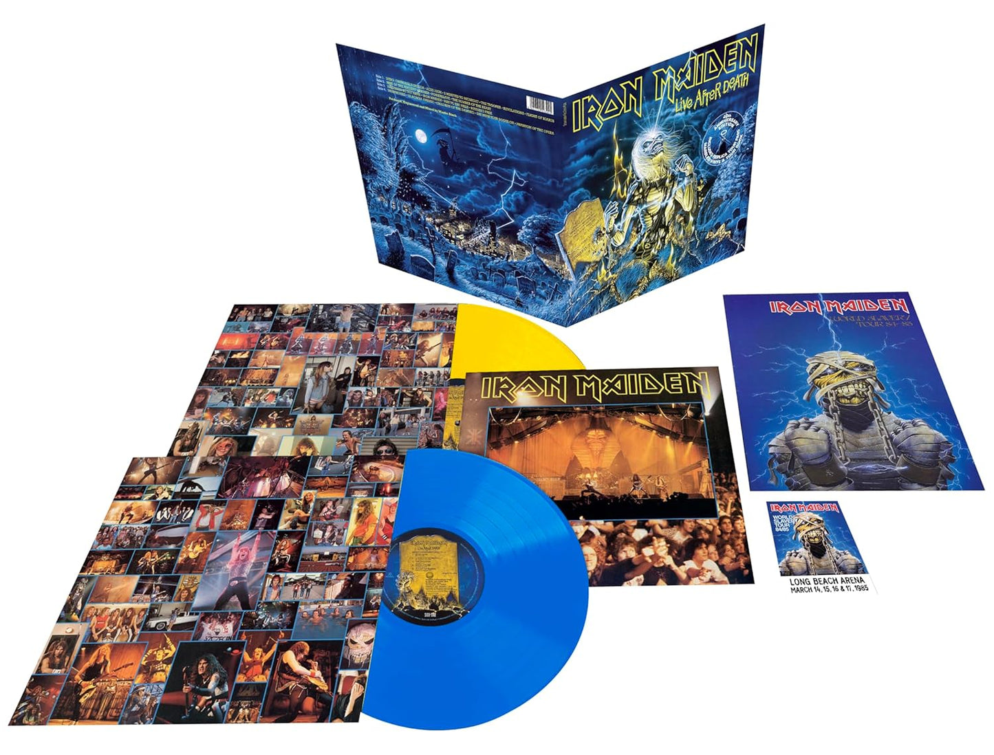 Live After Death: 40th Anniversary Edition (Limited Collector's Edition, Blue & Yellow Colored Vinyl) (2 Lp's) | - METAL *NEW/COLOR*