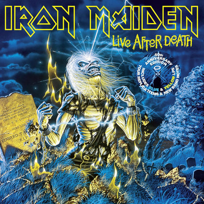 Live After Death: 40th Anniversary Edition (Limited Collector's Edition, Blue & Yellow Colored Vinyl) (2 Lp's) | - METAL *NEW/COLOR*