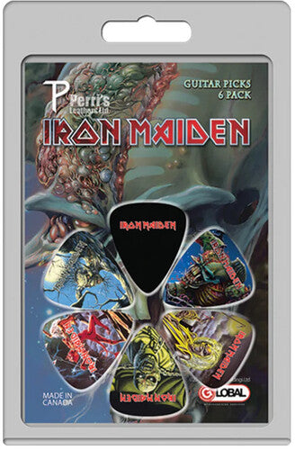 Iron Maiden - Perri's - Iron Maiden - Albums - Guitar Picks (6 Pack) |