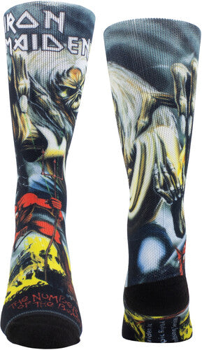 Iron Maiden - Perri's - Iron Maiden - The Number of the Beast Dye Sublimation - Crew Socks |
