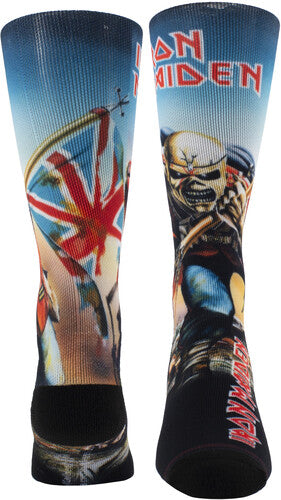 Iron Maiden - Perri's - Iron Maiden - The Trooper Dye Sublimation - Crew Socks |