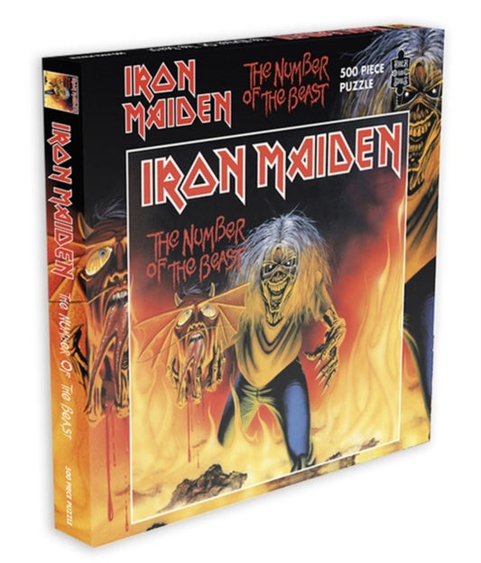 RockSaws - Iron Maiden Number Of The Beast (Single) (500 Piece Jigsaw Puzzle) |
