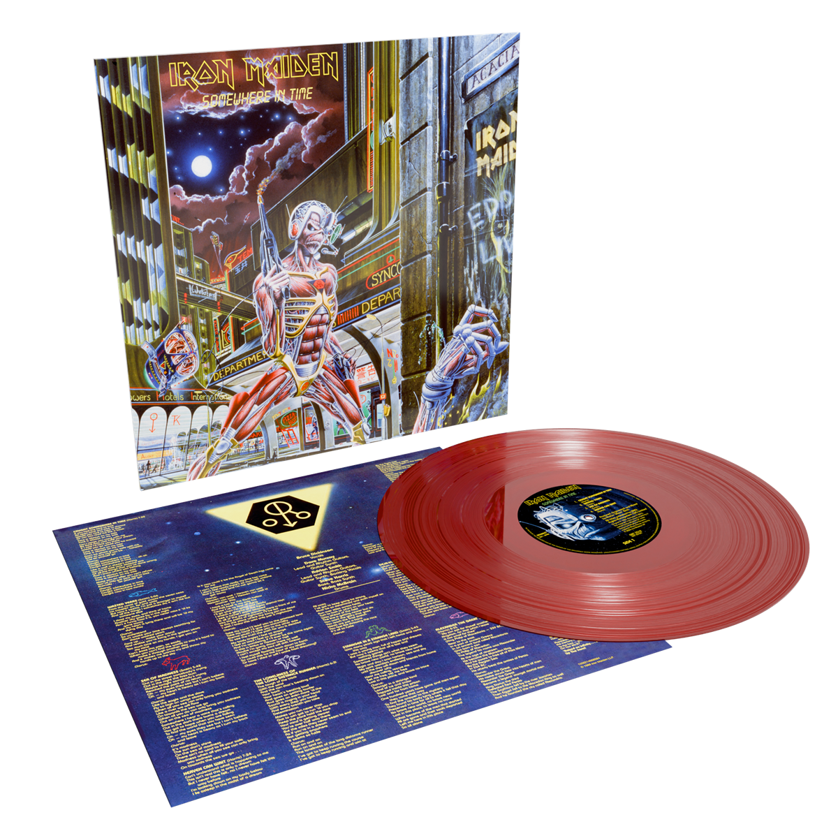 Iron Maiden - Somewhere in Time (40th Anniversary Edition) [Oxblood Red Colored Vinyl) |
