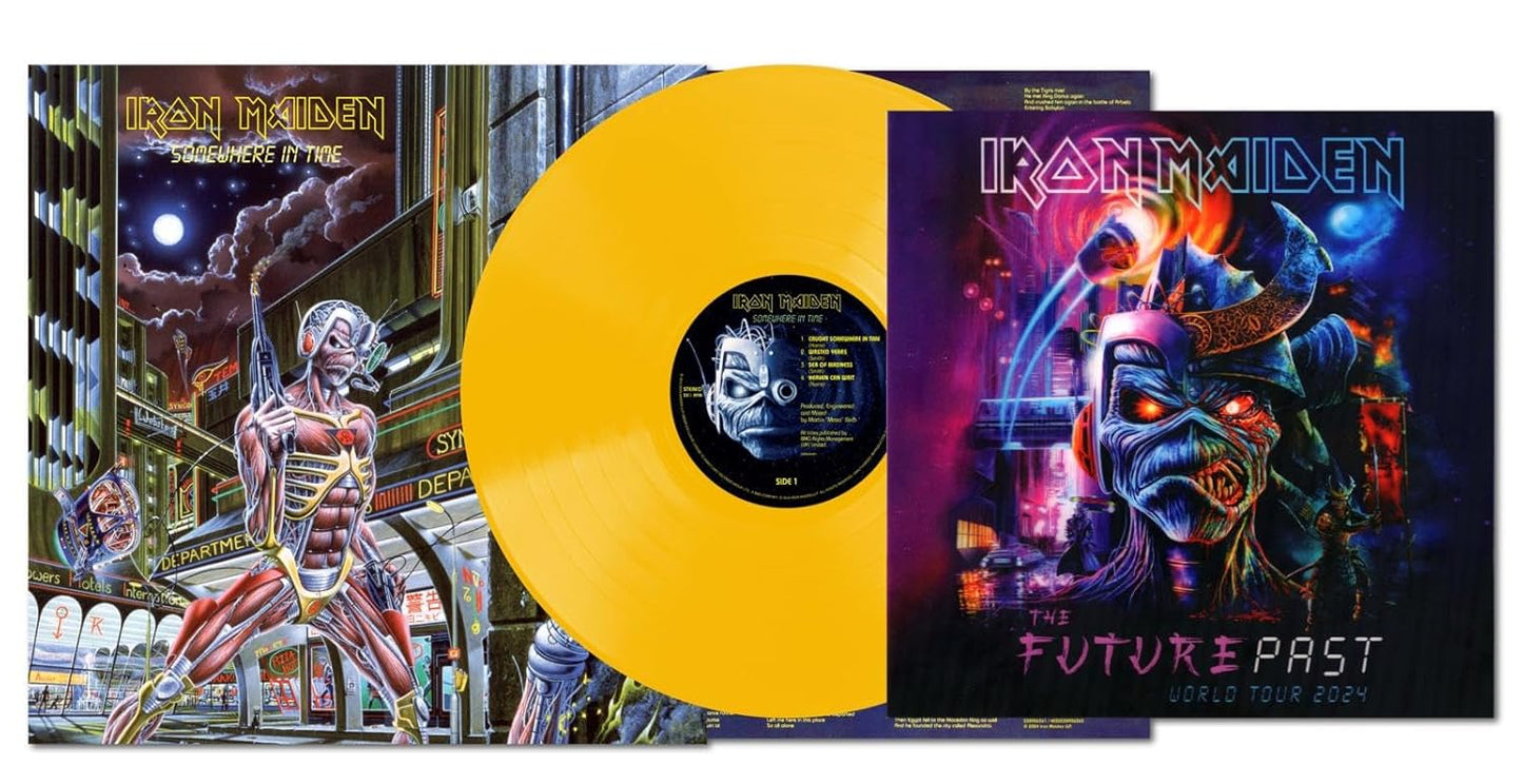 Somewhere in Time (Limited Edition, 180 Gram Yellow Colored Vinyl, Future Past Tour Lenticular Print) [Import] |