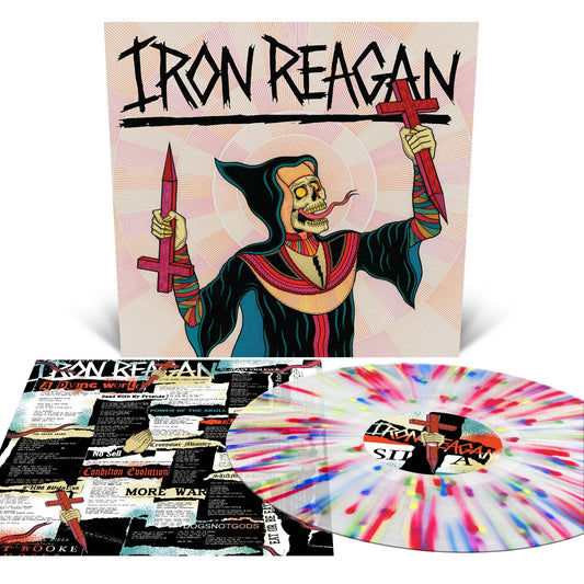Iron Reagan - Crossover Ministry [Milky Clear With Rainbow Splatter] |
