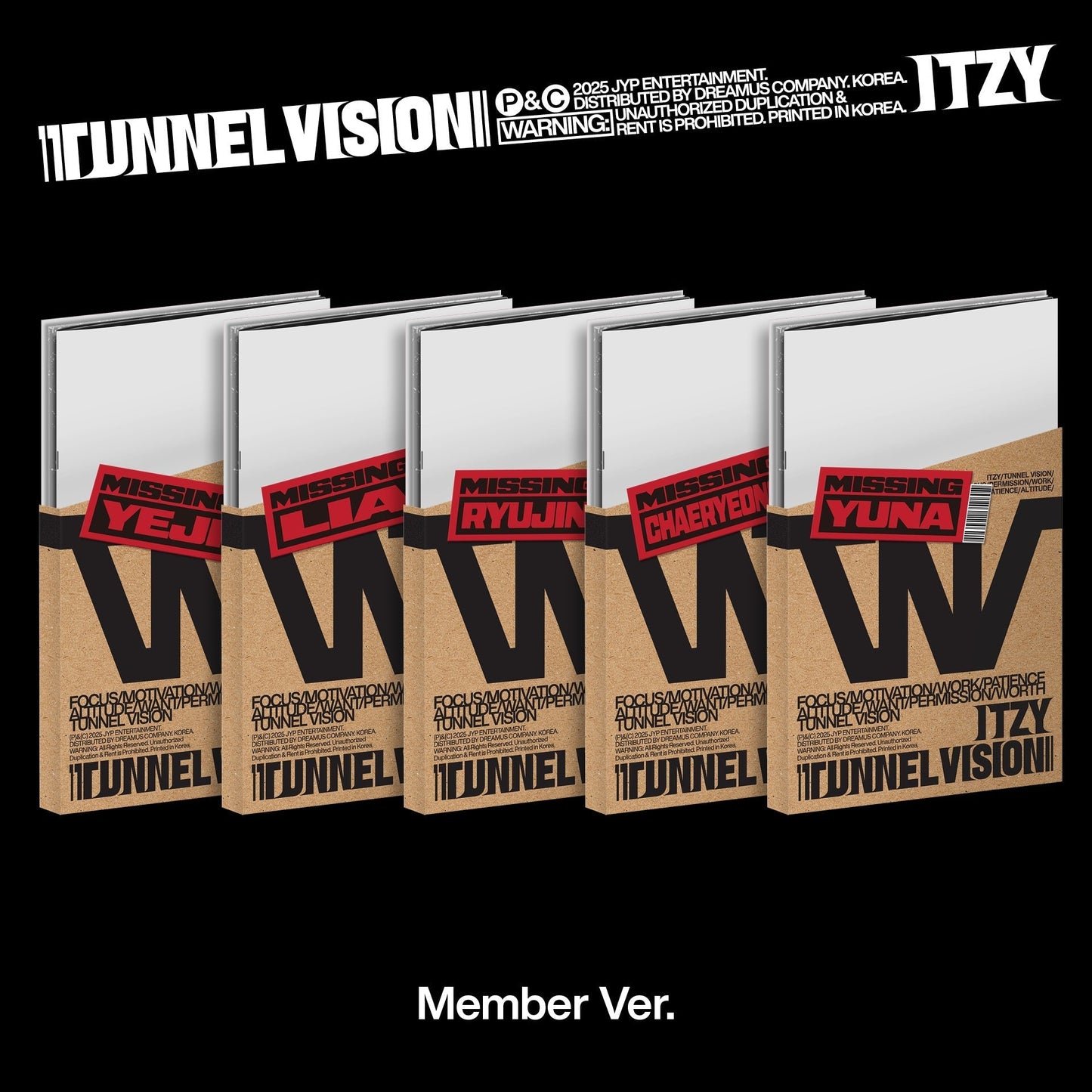 Tunnel Vision [Member Ver.] [CD] |