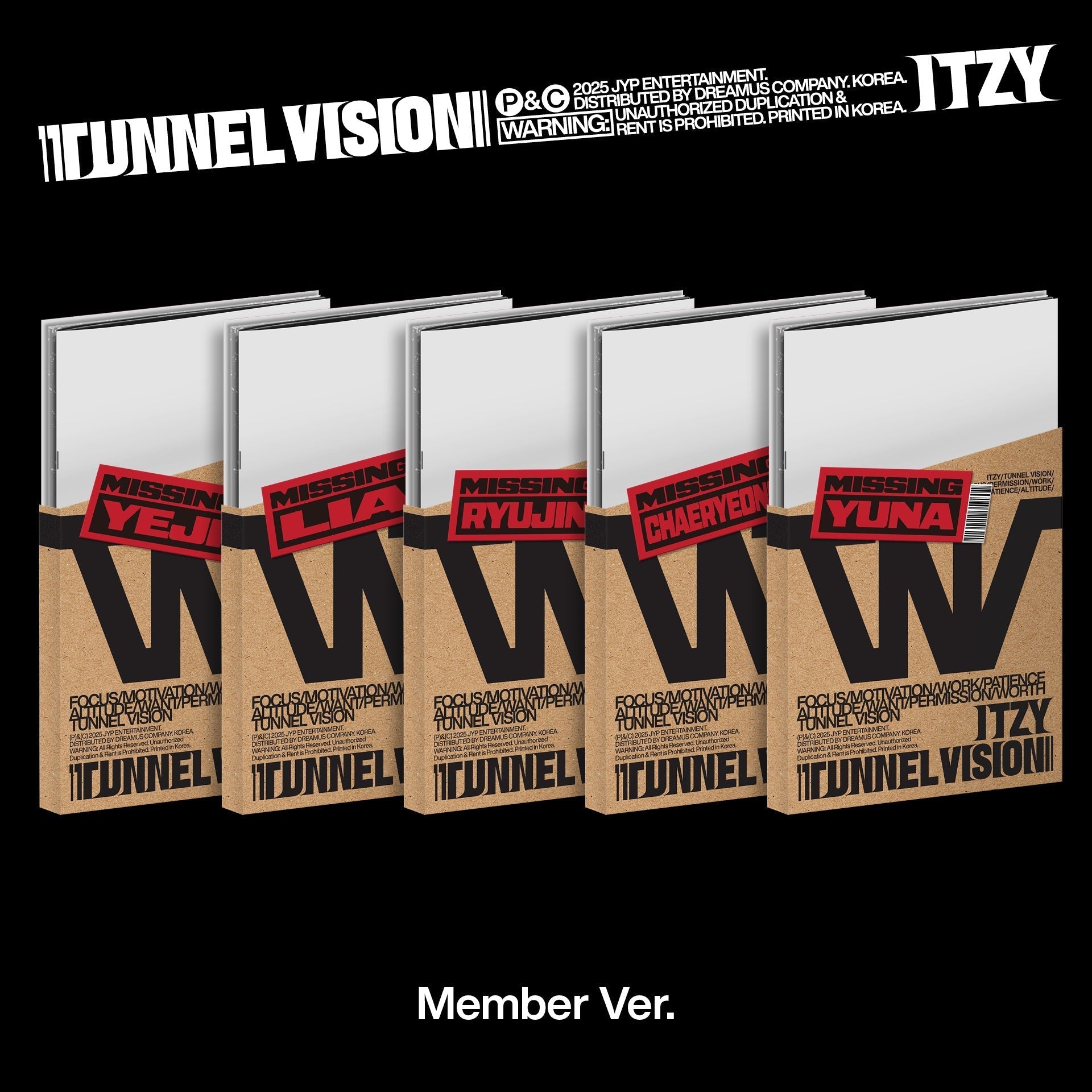 Tunnel Vision [Member Ver.] [CD] |