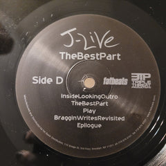 J-Live The Best Part Triple Threat Productions 2xLP, Album Mint (M) Mint (M)