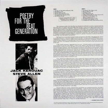 Jack Kerouac & Steve Allen (3) - Poetry For The Beat Generation | Mint (M) Mint (M) - JAZZ *COLOR*
