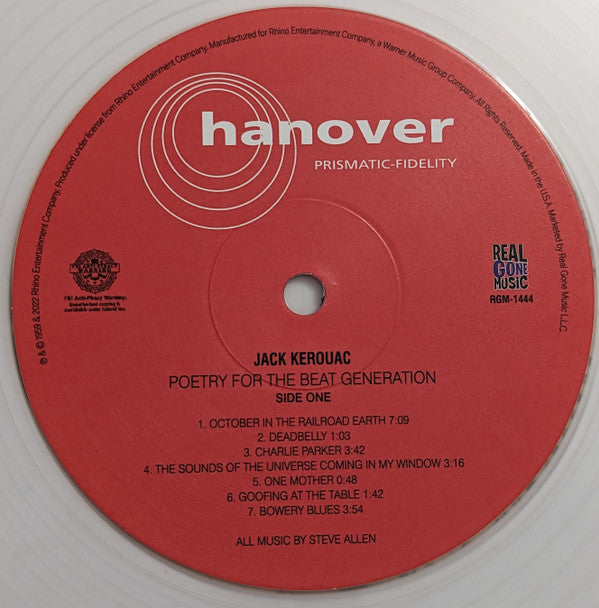 Jack Kerouac & Steve Allen (3) - Poetry For The Beat Generation | Mint (M) Mint (M) - JAZZ *COLOR*