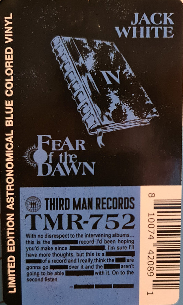 Fear Of The Dawn | Mint (M) Mint (M) - ALT/INDIE *COLOR*