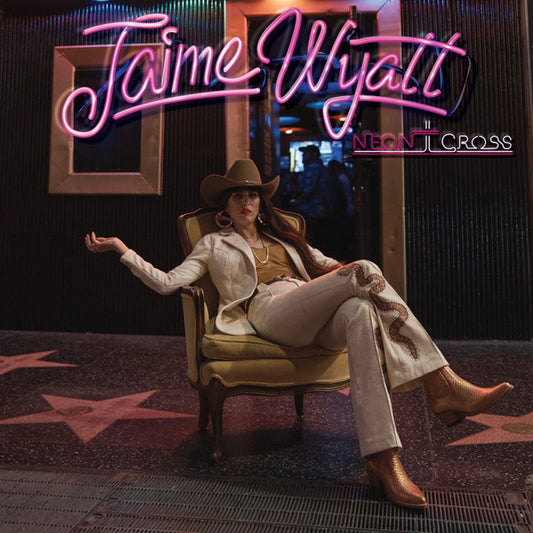 Jaime Wyatt Neon Cross New West Records LP, Album, Ltd, Pin Mint (M) Mint (M)